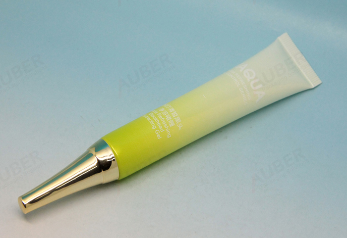 25ml Eye Gel Packaging with a Gold Cap in D19mm 