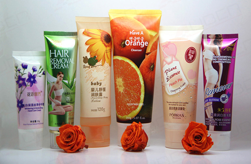 This is the sample show of cosmetic packaging.