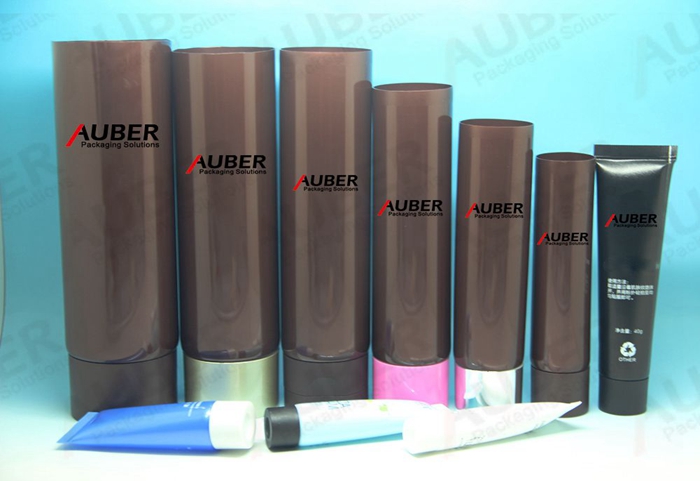Round Skincare Tubes with Concave Screw on Caps Round Skincare Tubes with Concave Screw on Caps