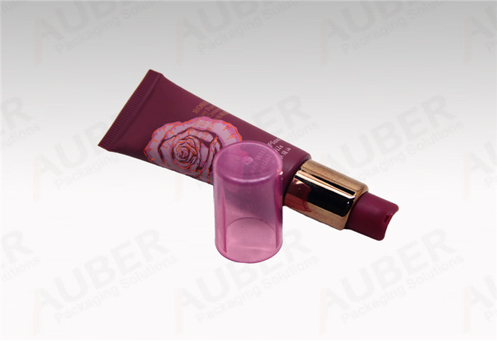 D25mm blue ABL pump tube packaging with transparent cap for Washing Foam Airless Cosmetic Pump Tubes in Dia.25mm for Concealer