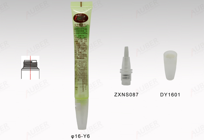 D16mm Lip Gloss Tube With Brush Tip 