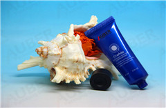 d19mm round cosmetic tube with pantented concave cap for eye cream