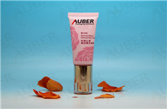 d25mm cosmetic pump tube with gold pump head