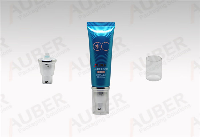 D25mm blue ABL pump tube packaging with transparent cap for Washing Foam D25mm blue ABL pump tube packaging with transparent cap for Washing Foam