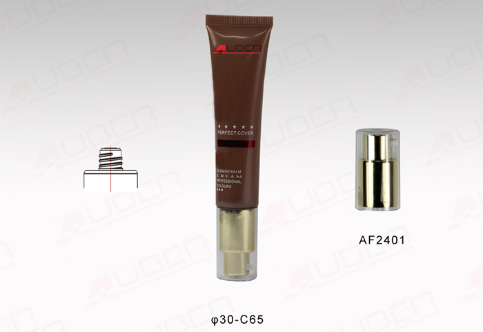 This is a D30mm Airless Cosmetic Pump Tube. This is a D30mm Airless Cosmetic Pump Tube.
