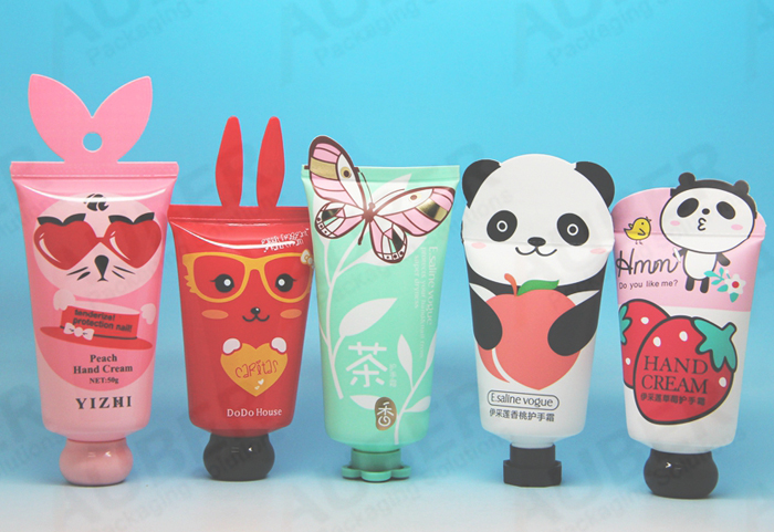 Animal shaped cosmetic tube for children