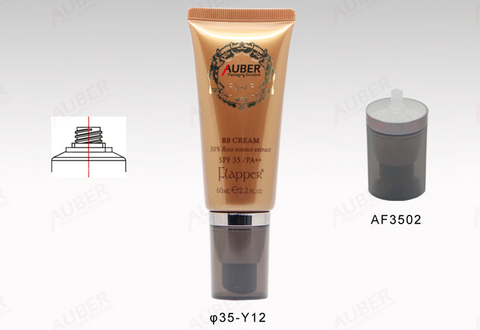 D35mm round aireless tubes for cosmetics D35mm round aireless tubes for cosmetics