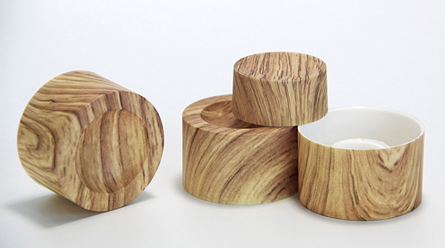 cap with wood texture for cosmetics tubes cap with wood texture for cosmetics tubes