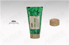 Plastic Cosmetic Tubes With Wood Texture Caps