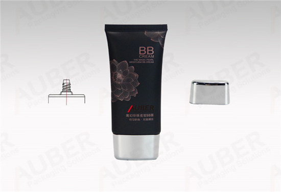 Auber Oval BB Cream Tubes Supplier in Dia_35mm with Metallic Cap