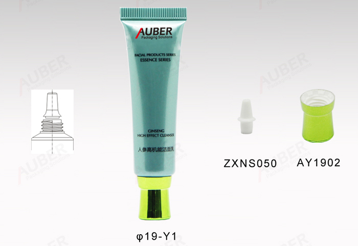 nozzle cosmetic tube in diameter of 19mm nozzle cosmetic tube in diameter of 19mm