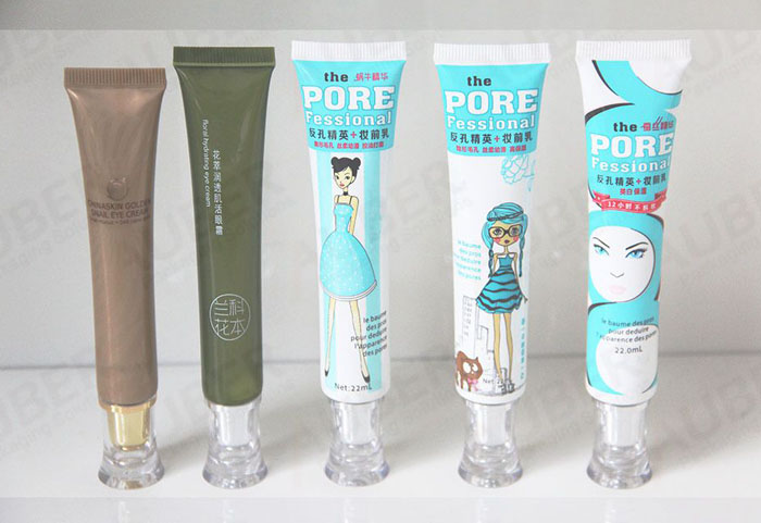 Plastic Eye Cream Tubes for Woman Makeup Packaging Plastic Eye Cream Tubes for Woman Makeup Packaging