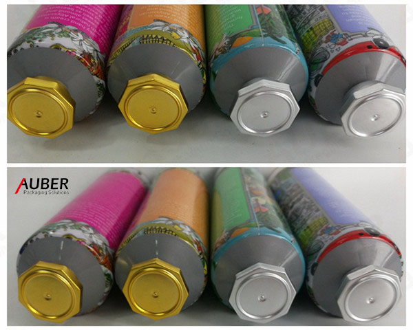 vacuum metalized finish octangnal cap on abl tube vacuum metalized finish octangnal cap on abl tube