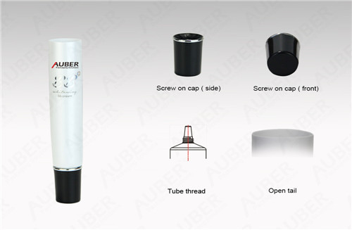 Auber18320017 2 in 1 Pearl White BB Cream Nozzle Tubes in Dia.19mm