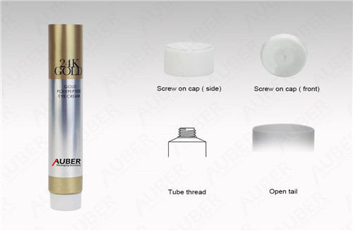Auber1935005 High Glossy Aluminum Laminated Tubes with Screw On Cap