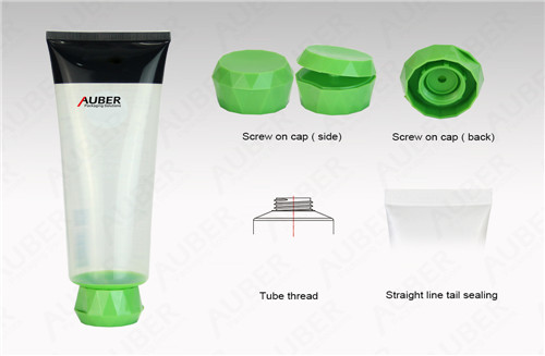 Auber18320077 Colored Diamond Flip Top Cap for Round Skincare Tube in Dia.50mm