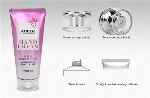 Auber1936003 D35mm High Glossy Tube (HGL) for Hand Cream with Acrylic Screw On Cap