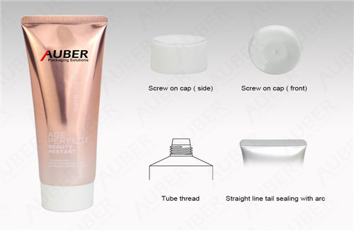 Auber1936005 D40mm HGL Tube for Facial Cleanser with Screw On Cap