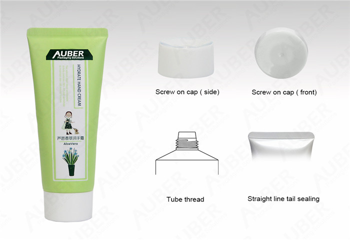 D40mm Hand Cream Aluminum Laminated Tube with Screw On Cap