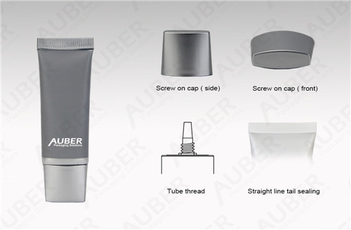 Auber1937006 D19mm Super Oval High Glossy Lamianted Tube with Screw On Cap