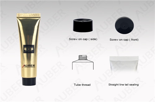Auber1937013 D19mm High Glossy Tube for Anyi-aging Essence with Black Screw On Cap
