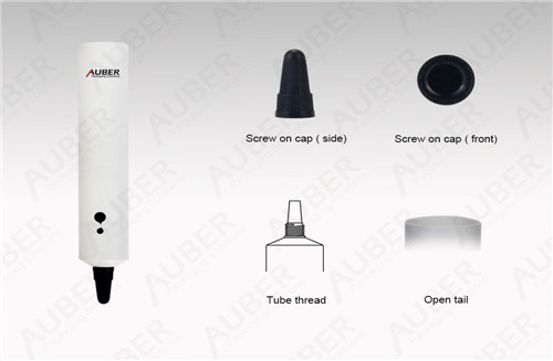 D22mm Primer Customized Nozzle Tubes With Black Screw On Cap D22mm Primer Customized Nozzle Tubes With Black Screw On Cap