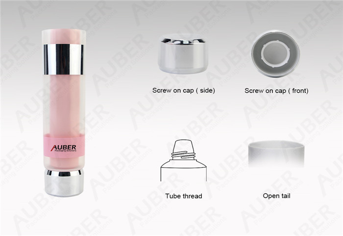 Dual Chamber Cosmetics Tube