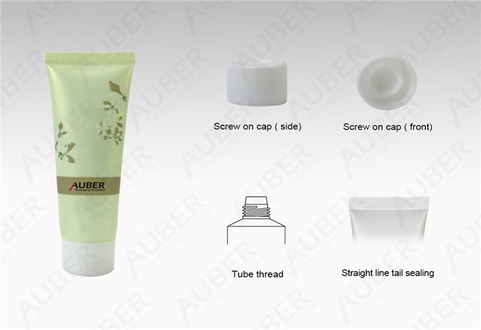 Green Tea Cosmetic Packaging Tubes
