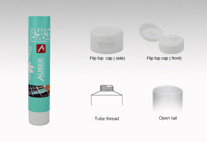 Big Area Printed White Lotion Tube