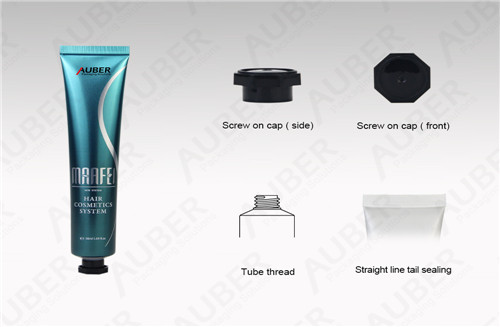 D22mm High Glossy Skin Care Laminated Tube Manufacturer with Octagonal Cap High Glossy Skin Care Laminated Tube