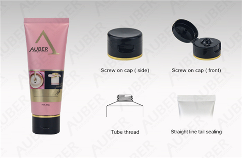 Auber D35mm Pink High Glossy Pigment Packaging Tubes with Flip Top Cap Auber D35mm Pink High Glossy Pigment Packaging Tubes with Flip Top Cap